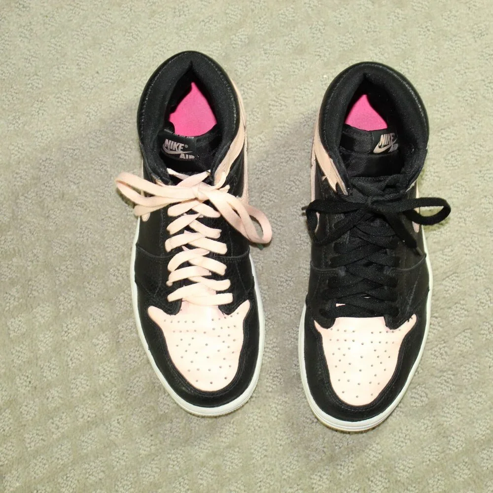 Size 9.5 Men's - Air Jordan 1 Retro OG High Crimson Tint 2019 Unisex Sneakers